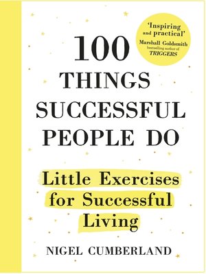 cover image of 100 Things Successful People Do